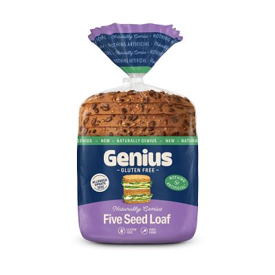 Naturally Genius Gluten Free Five Seed Loaf