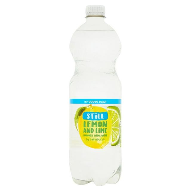 Sainsbury's Bottled Still Flavoured Water, Lemon & Lime 1L