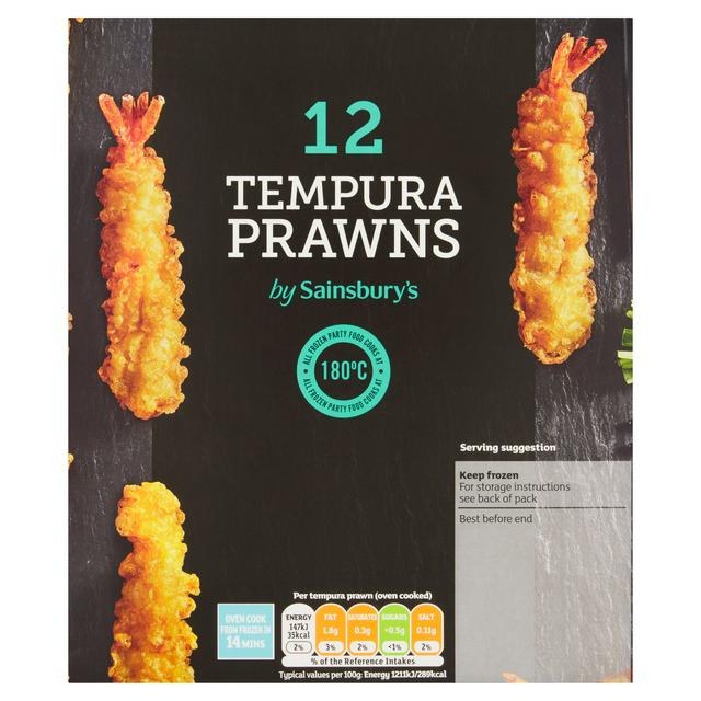 Sainsbury's Tempura Prawns x12 156g