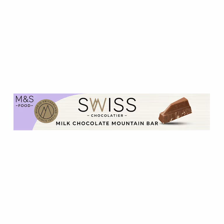 M&S Swiss Milk Chocolate Mountain Bar