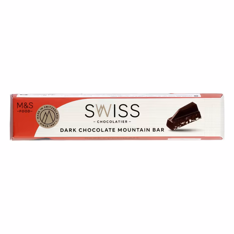 M&S Dark Chocolate Mountain Bar