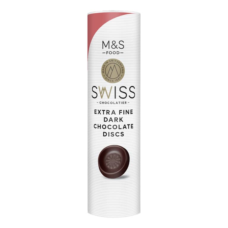 M&S Extra Fine Dark Chocolate Discs
