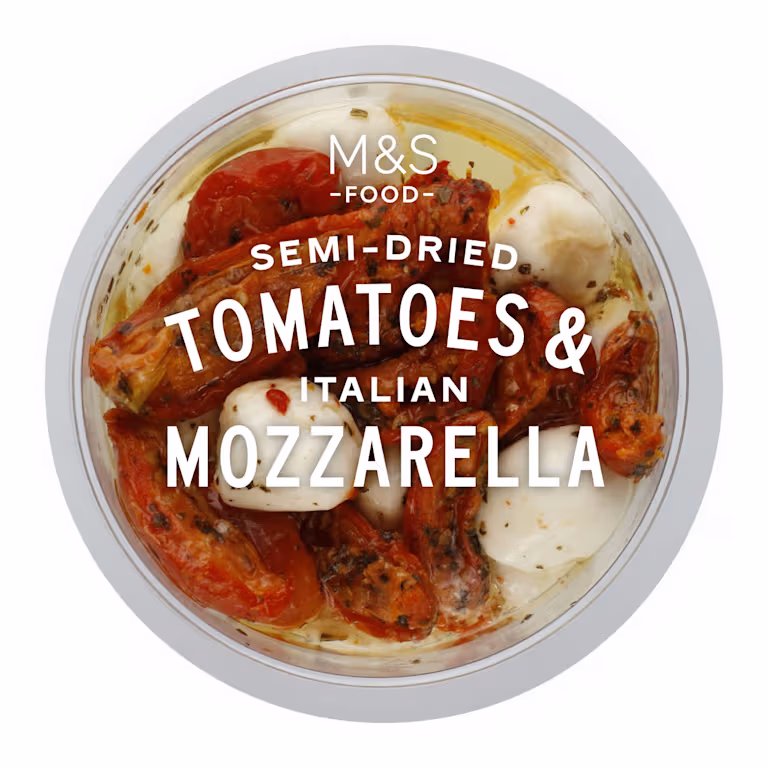 M&S Semi-Dried Tomatoes and Italian Mozzarella