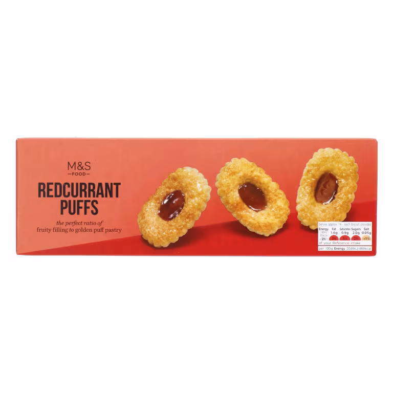 M&S Redcurrant Puffs