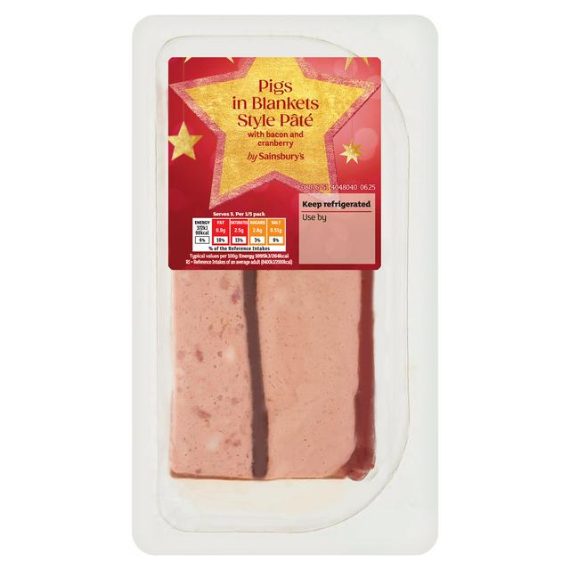 Sainsbury's Pigs in Blankets Style Pate 170g