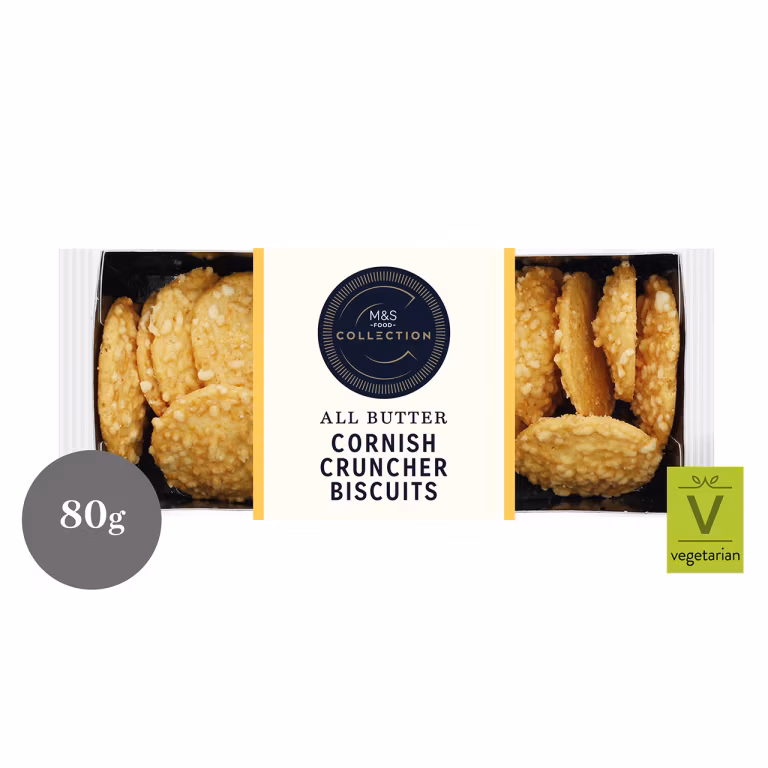 M&S All Butter Cornish Cruncher Biscuits