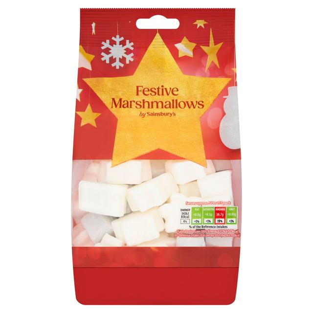 Sainsbury's Festive Marshmallows 130g