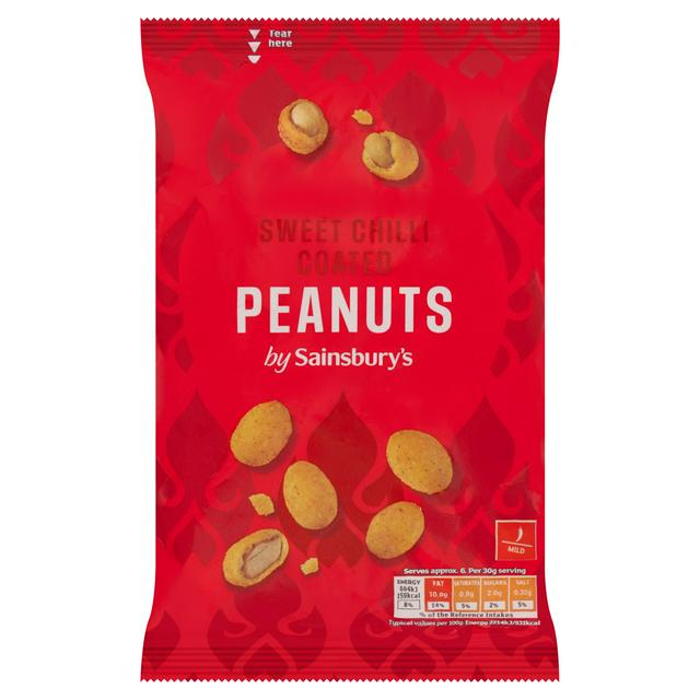 Sainsbury's Thai Sweet Chilli Coated Peanuts 200g