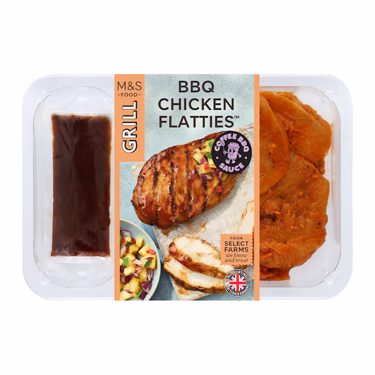 M&S BBQ Chicken Flatties