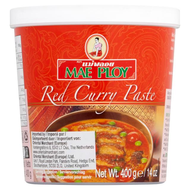Mae Ploy Red Curry Paste 400g