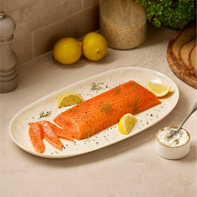 Sainsbury's Scottish Smoked Salmon Tsar Fillet 350g