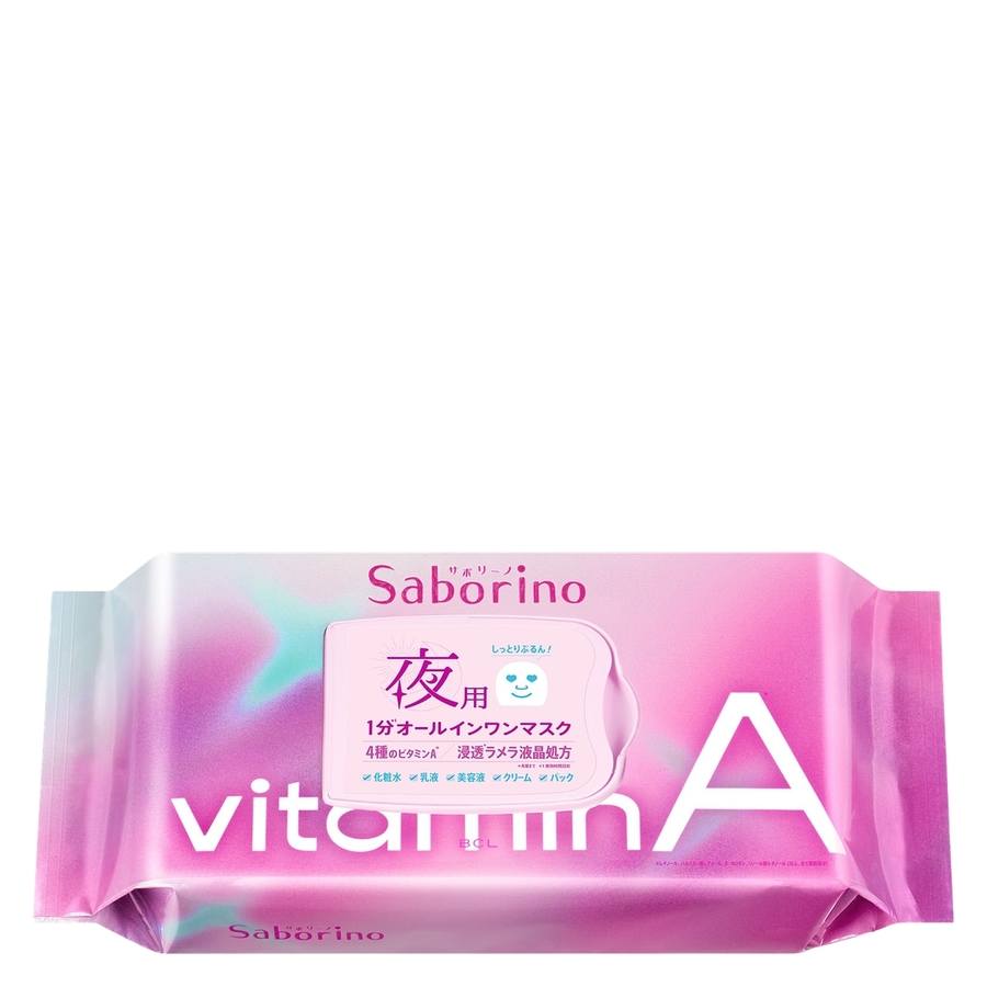 Saborino Good Night Sheet Mask Vitamin A 30pcs