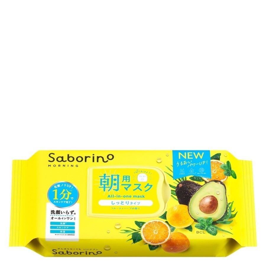 Saborino Morning Facial Sheet Mask N 30pcs