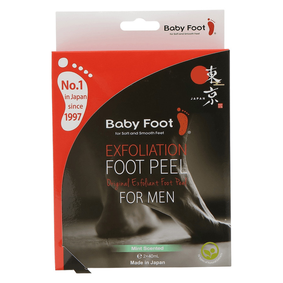 Baby Foot Exfoliation Foot Peel For Men 2x40ml