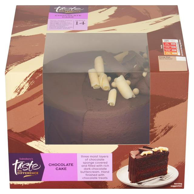 Sainsbury's Birthday Celebration Loaded Chocolate Cake, Taste the Difference 940g (Serves 14)