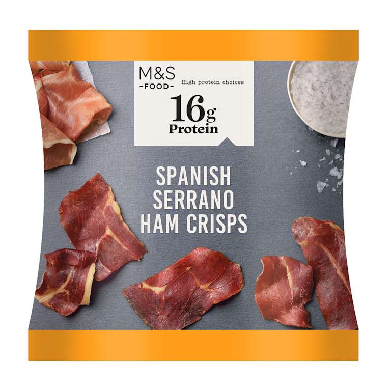 M&S Spanish Serrano Ham Crisps
