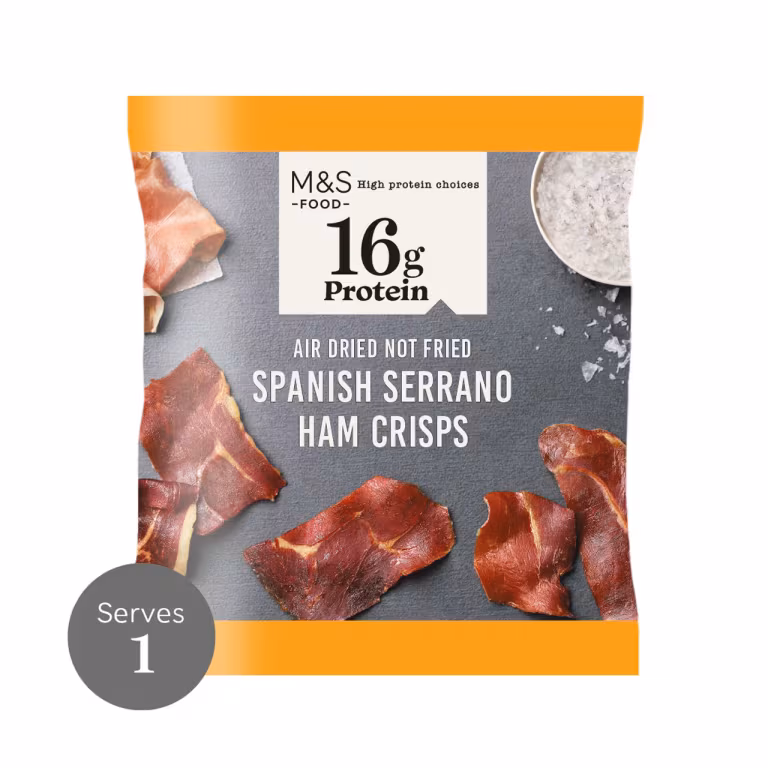 M&S Spanish Serrano Ham Crisps