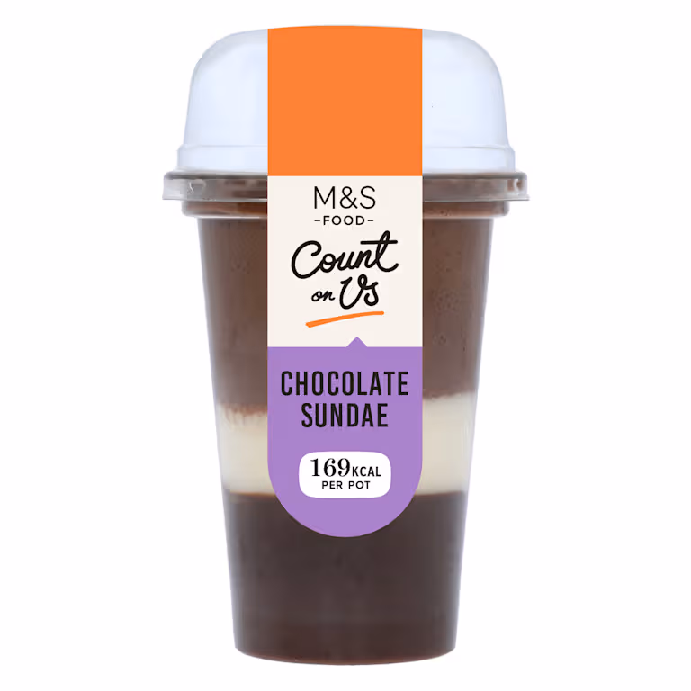 M&S Triple Chocolate Sundae
