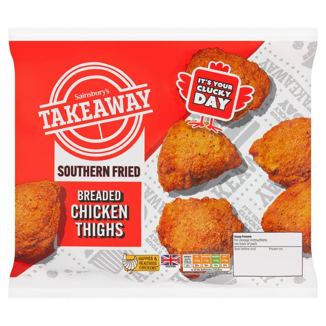 Sainsbury's Southern Fried Chicken Thighs 700g