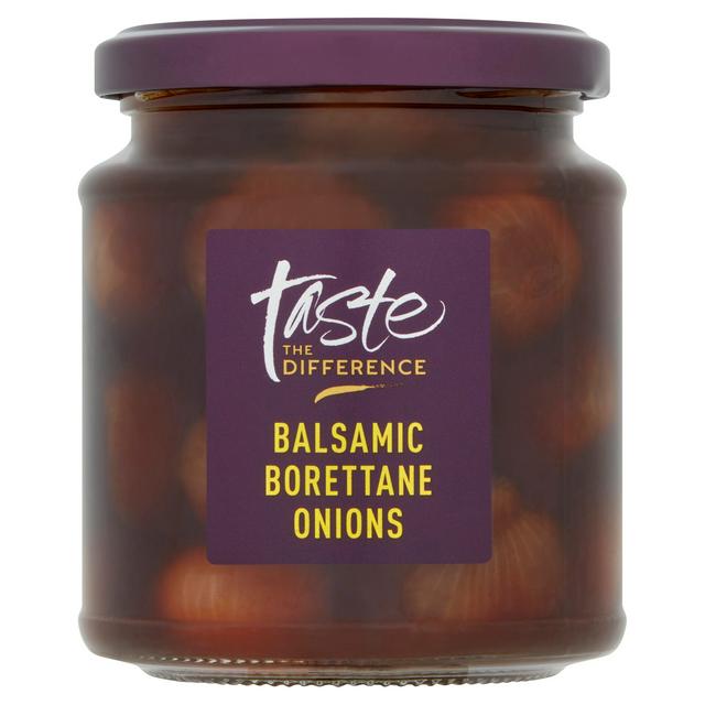 Sainsbury's Balsamic Borettane Onions, Taste the Difference 280g (175g*)