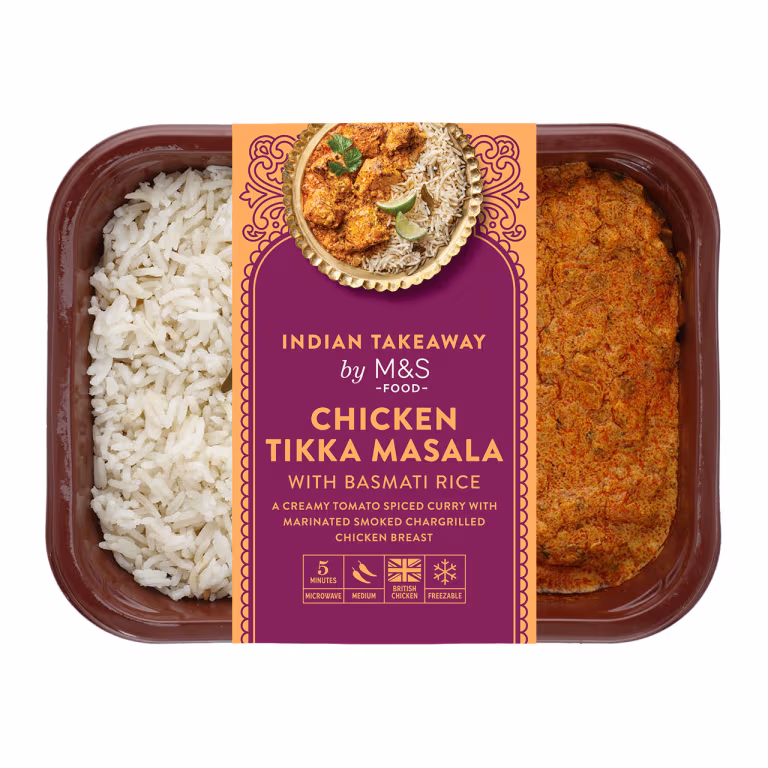M&S Chicken Tikka Masala & Basmati Rice