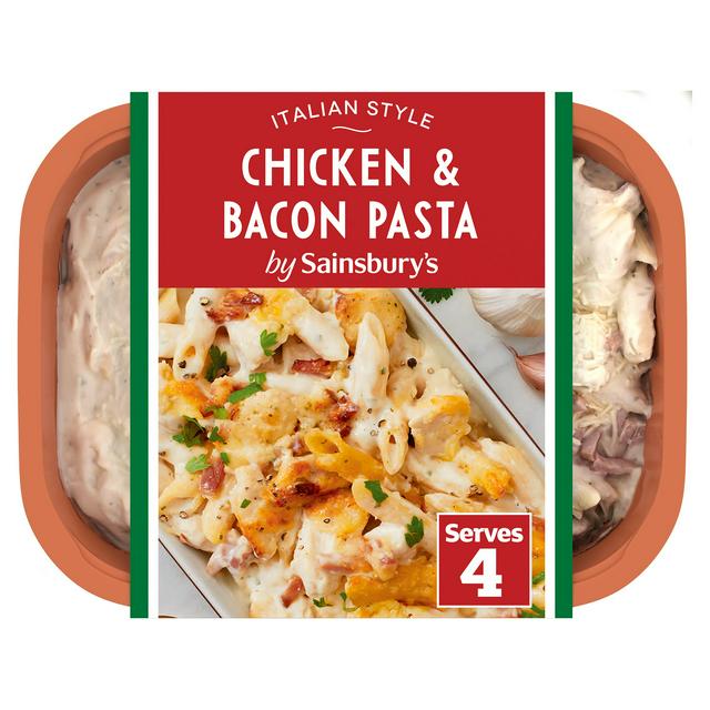 Sainsbury's Chicken & Bacon Pasta Ready Meal For 4 1.5kg