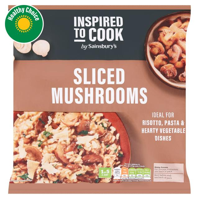 Sainsbury's Sliced Mushrooms, Inspired to Cook 500g