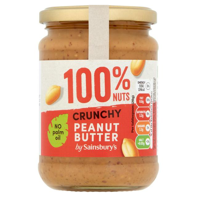 Sainsbury's Crunchy Peanut Butter 340g