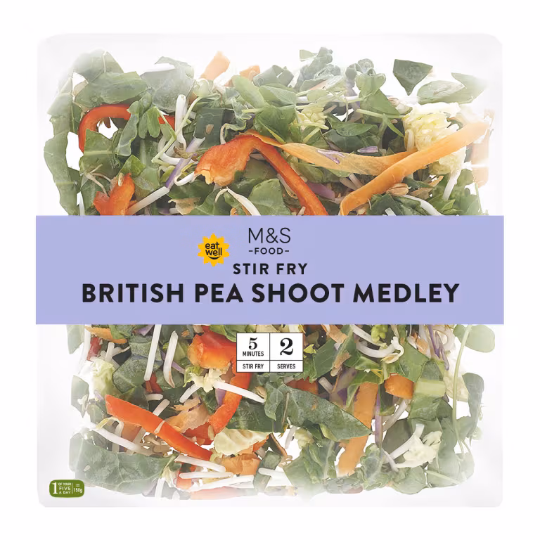 M&S Peashoots & Garlic