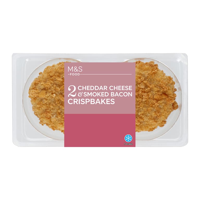 M&S Cheddar Cheese and Smoked Bacon Crispbakes