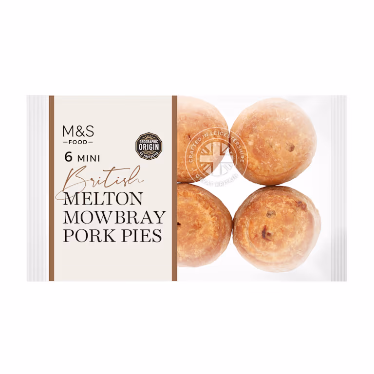 M&S Mini Melton Mowbray Pork Pies