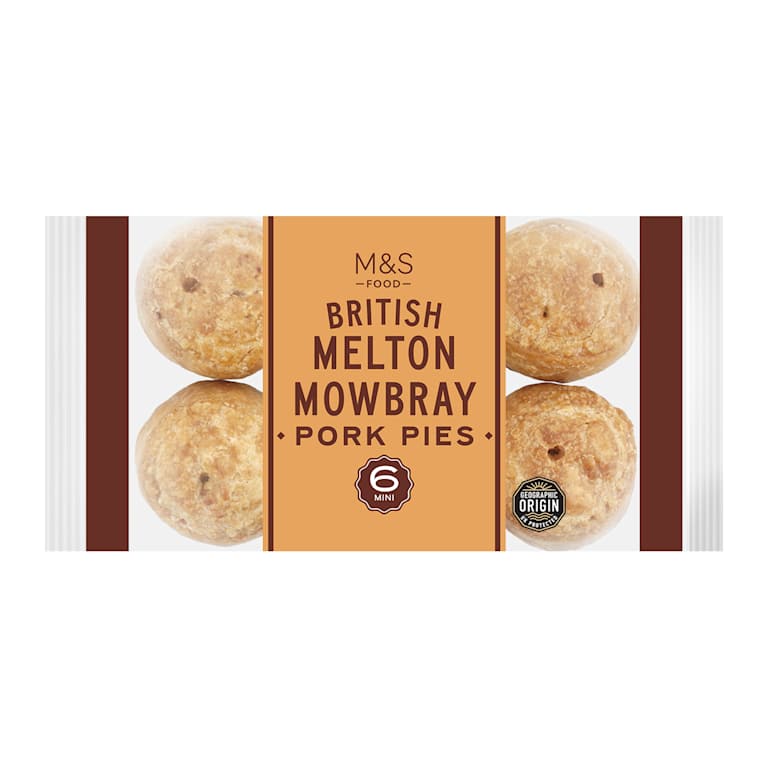 M&S Mini Melton Mowbray Pork Pies