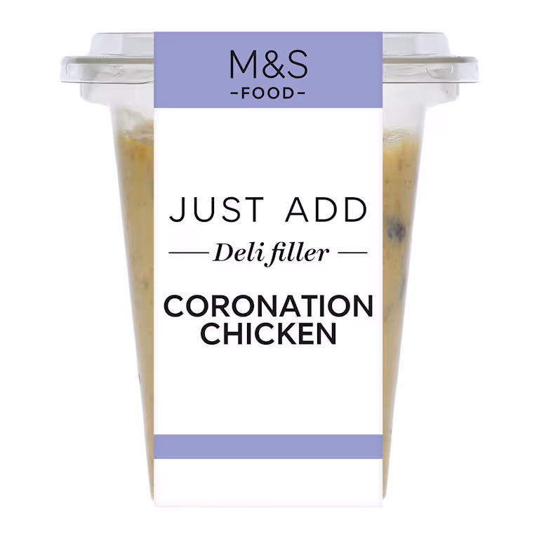 M&S Coronation Chicken Deli Filler