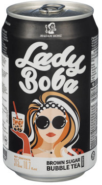 Lady Boba Brown Sugar Bubble 315ml Madam Hong