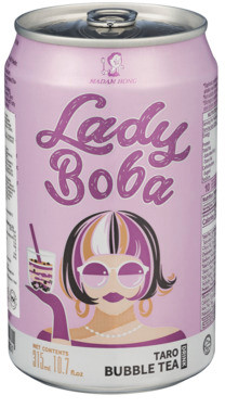 Lady Boba Taro Bubble Tea 315ml Madam Hong