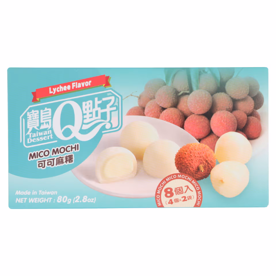 Q Mochi Mico Lychee Flavour 80g