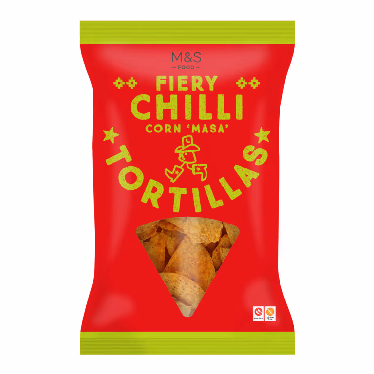 M&S Fiery Chilli Tortillas