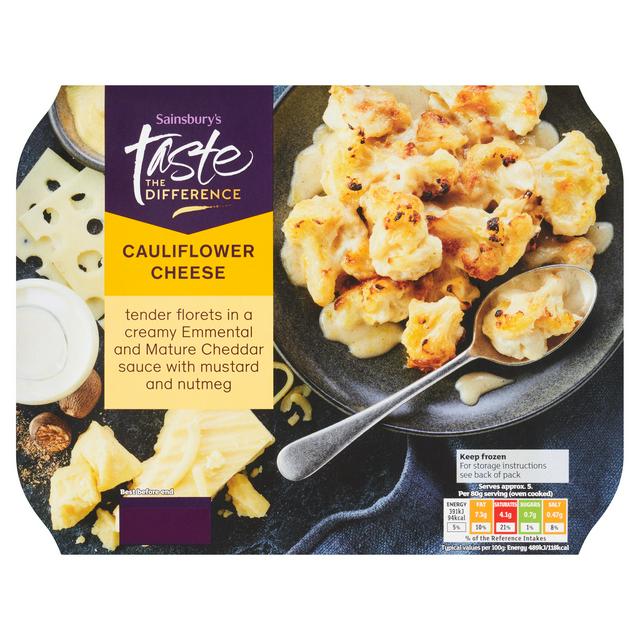 Sainsbury's Cauliflower Cheese, Taste the Difference 500g