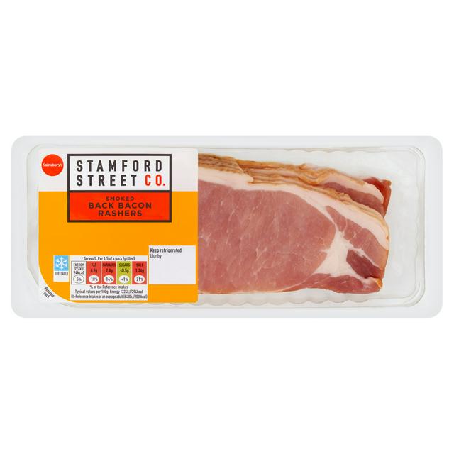 Stamford Street Co. Smoked Back Bacon Rashers 300g