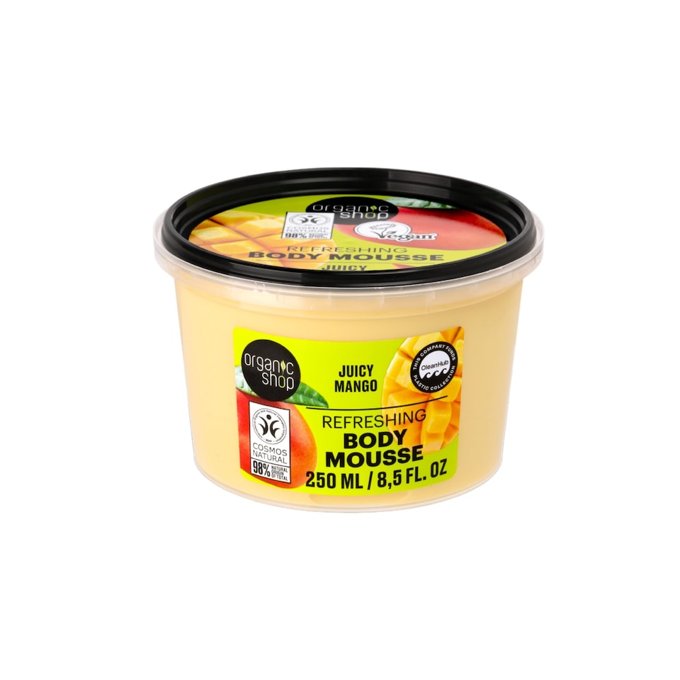 Organic Shop Refreshing Body Mousse Juicy Mango 250ml
