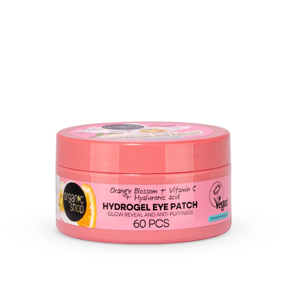 Organic Shop Orange Blossom Hydrogel Glow Eye Patch 60pcs