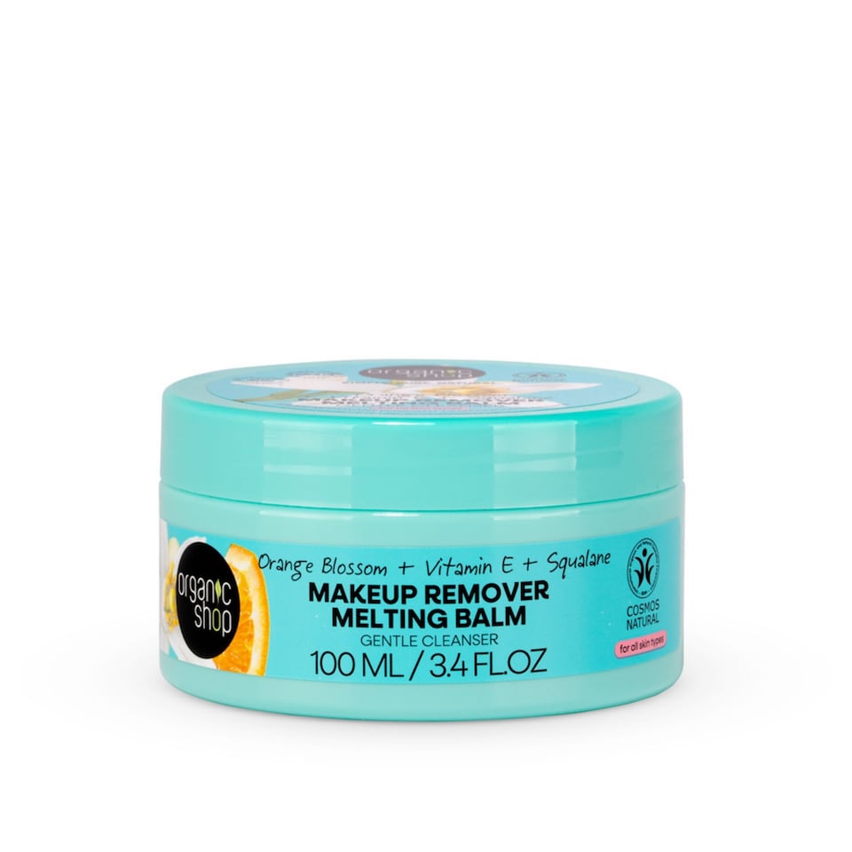 Organic Shop Orange Blossom Melting Balm  Cleanser 100ml
