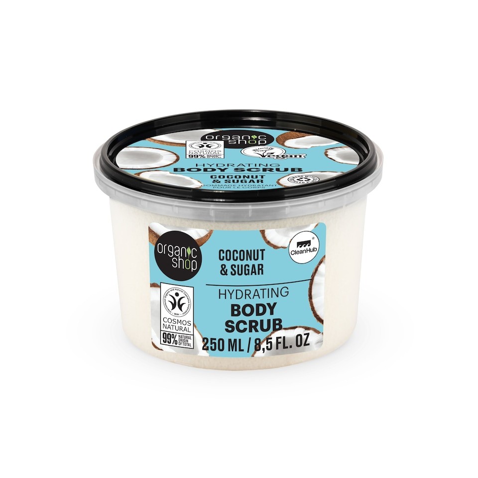 Organic Shop Hydrating Body Scrub Coconut 250ml