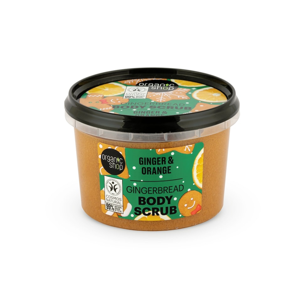 Organic Shop Gingerbread Body Scrub Ginger&Orange 250ml