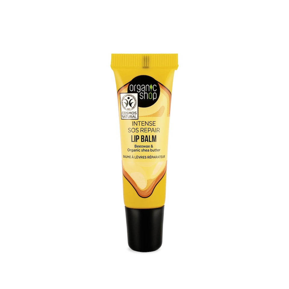 Organic Shop SOS Repair lip balm Beeswax & Shea butter 10ml