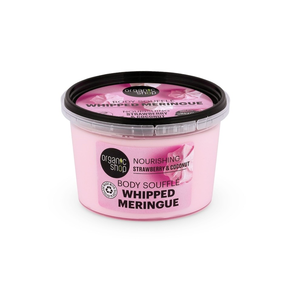 Organic Shop WhippedMeringue BodySouffle Strawb&Co'nut 250ml