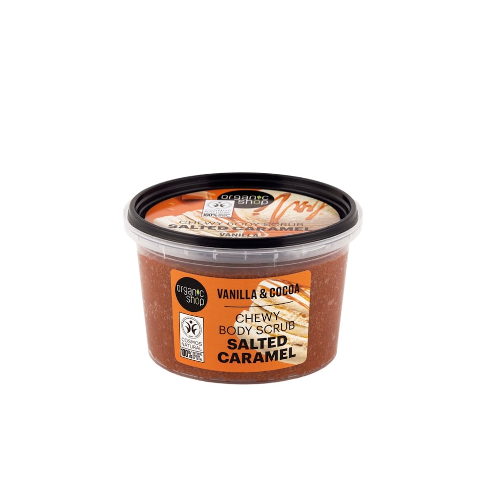Organic Shop Salted Caramel BodyScrub Vanilla&Cocoa 250ml
