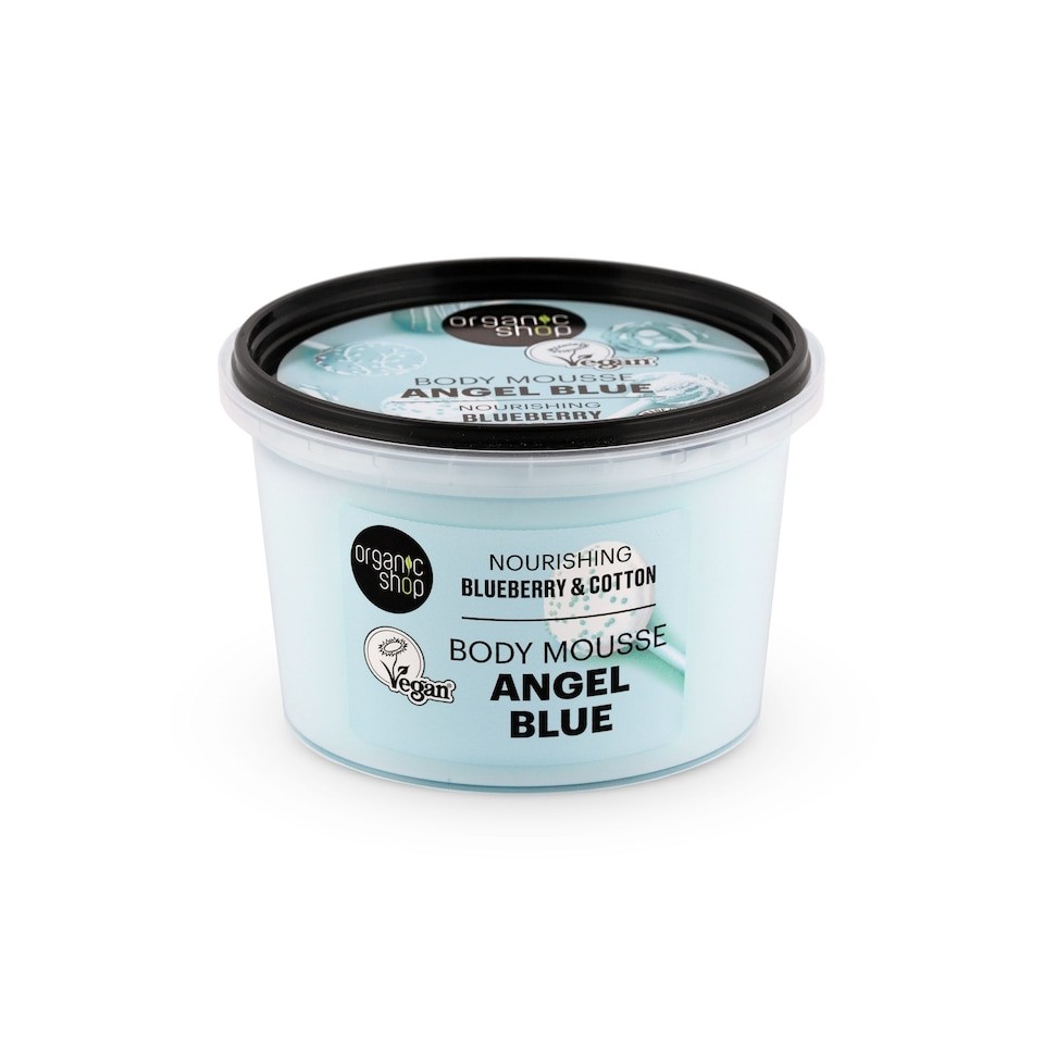 Organic Shop Angel Blue Body Mousse Blueberry&Cotton 250ml