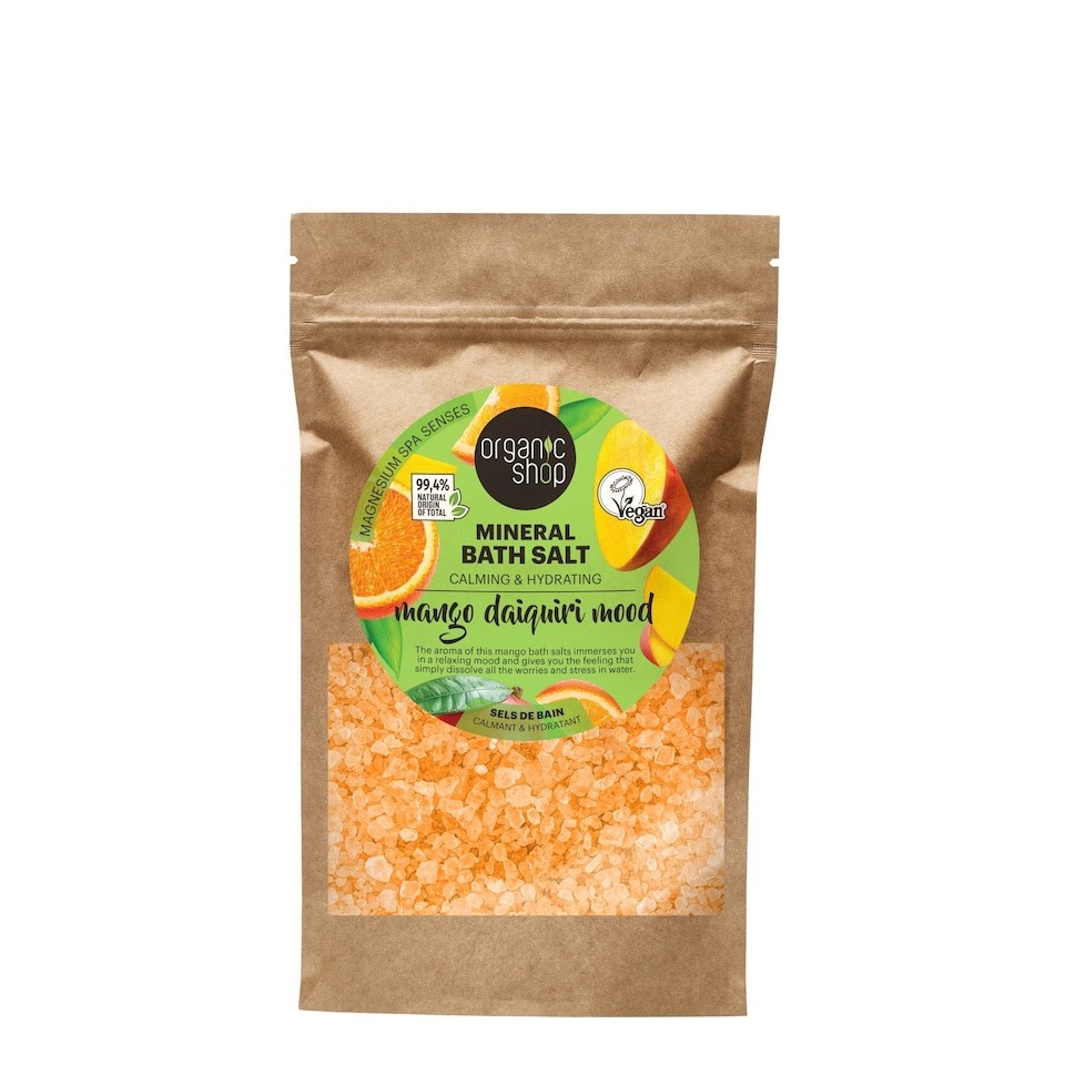 Organic Shop Mango Daiquiri Mood Mineral Bath Salt 500g