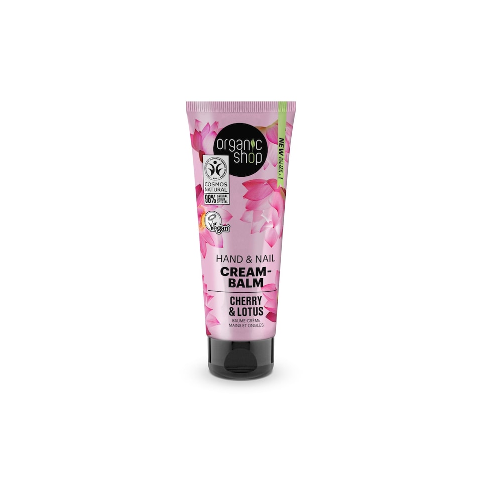 Organic Shop Hand&Nail Cream Cherry&Lotus 75ml